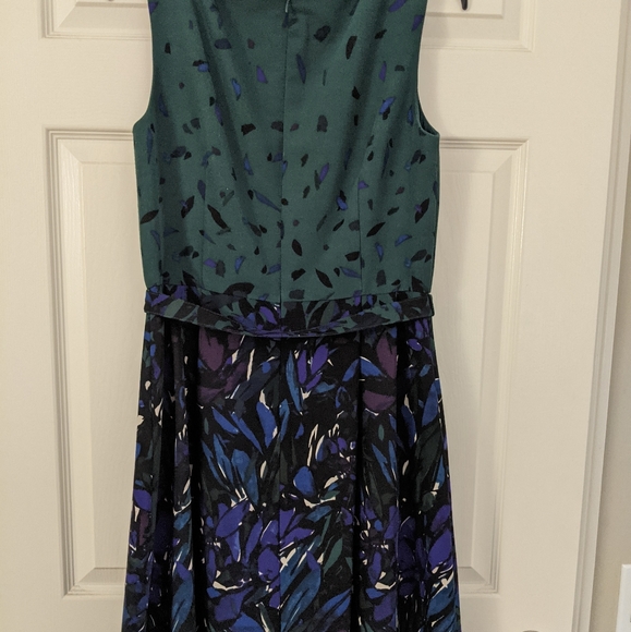 Anne Klein Midi Belted Dress Size 8 - Picture 2 of 3
